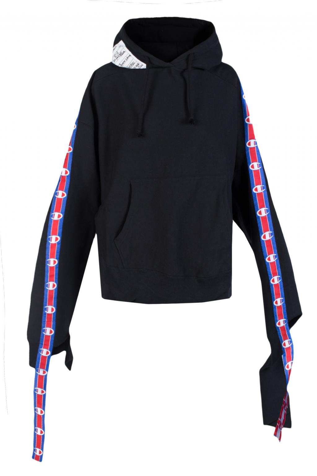 Black Hooded sweatshirt Vetements x Champion VETEMENTS - Vitkac Canada
